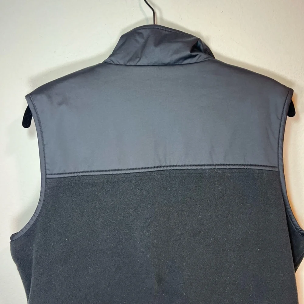 Nike Golf Therma-Fit Victory Full Zip Vest Black Performance Pocket Womens Large